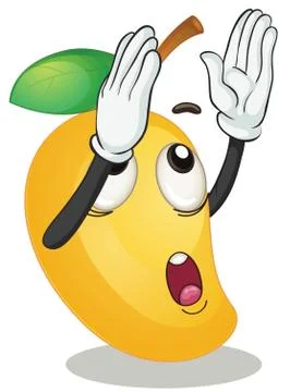 A mango Stock Illustration
