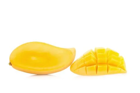 Mango isolated no white background Foto stock