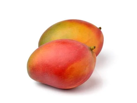 Mango isolated on white background Stock Photos