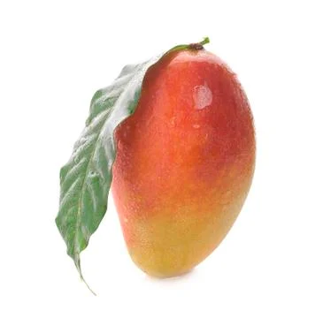 Mango isolated on white background Foto stock