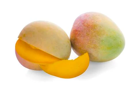 Mango isolated on white background Foto stock