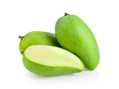 Mango isolated on white background Stock Photos