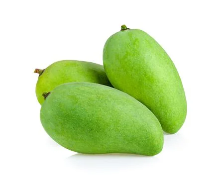 Mango isolated on white background Stock Photos