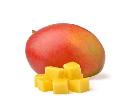 Mango isolated on white background Stock Photos