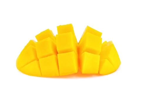 Mango isolated on white background Stock Photos