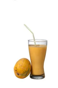 Mango Juice Stock Photos