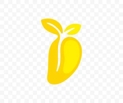 Mango, mango juice, fruit, food and meal, graphic design Stock Illustration