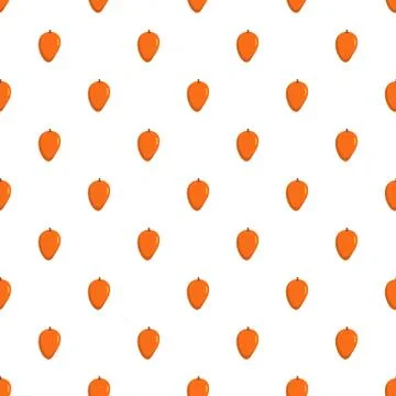 Mango pattern seamless Stock Illustration