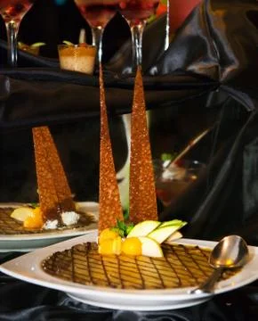 Mango pie Stock Photos