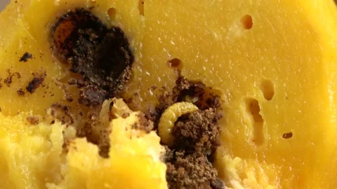 Mango Pulp Weevil, Malaysia Stock Footage 140553890