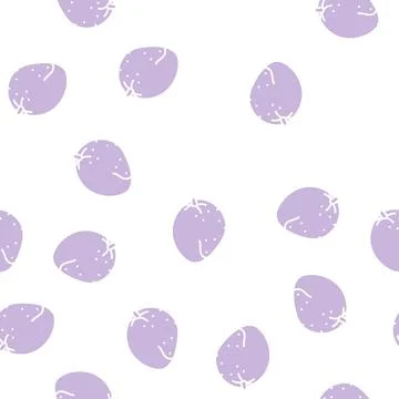 Mango red fruit glyph seamless pattern イラスト素材