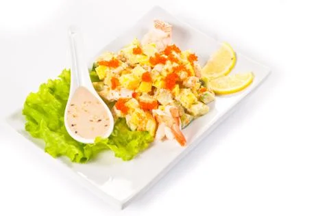 Mango salad Stock Photos