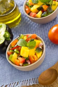 Mango salsa Stock Photos