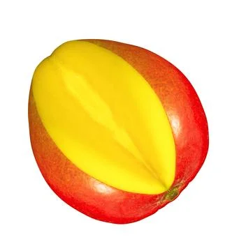 Mango with section Stock Photos