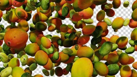 Mango Set Explosion 03 Foto stock