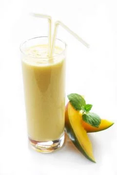 Mango Shake Stock Photos
