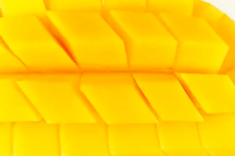 Mango slice Stock Photos