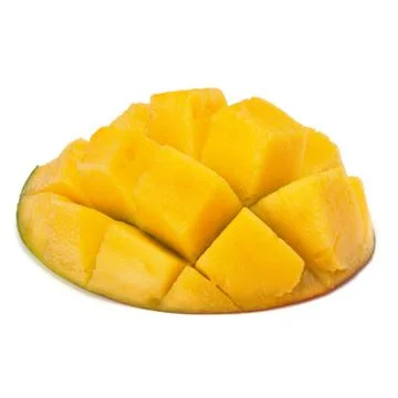 Mango sliced part Stock Photos
