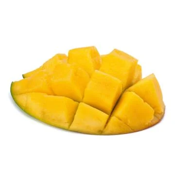 Mango sliced part Stock Photos