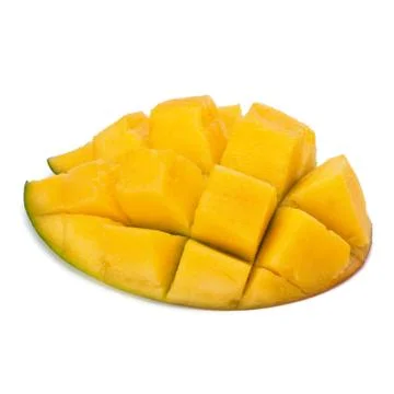 Mango sliced part Stock Photos