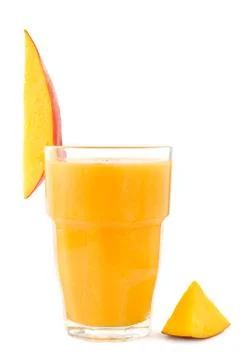 Mango smoothie Stock Photos