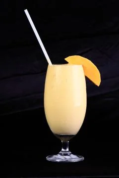 Mango smoothy Stock Photos