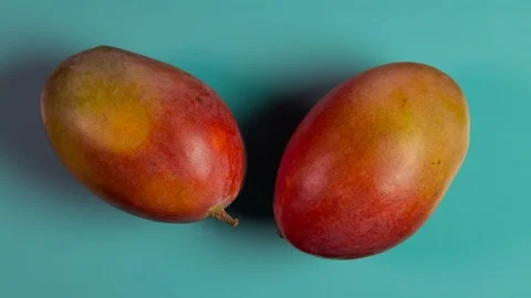 Mango spinning Stock Footage 88349296