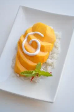 Mango &amp; Sticky Rice Фото