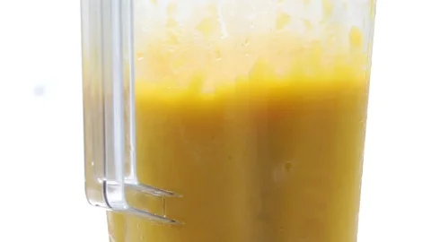 Mango on white back ground rotating Stock Footage 118115805