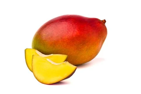 Mango on white background isolate 写真素材