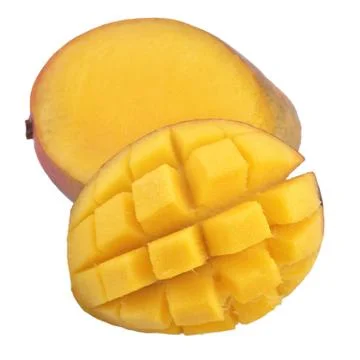 Mango on white background Stock Photos