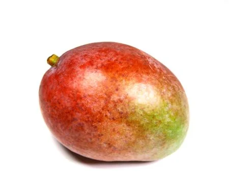 Mango on white background Stock Photos