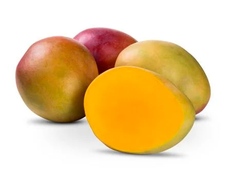 Mango on a white background. Stock Photos
