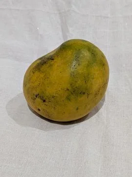 Mango on the white background Stock Photos