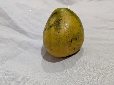 Mango on the white background Stock Photos