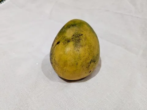 Mango on the white background Stock Photos