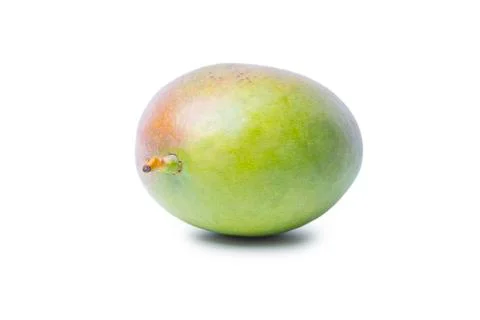 Mango on white Stock Photos