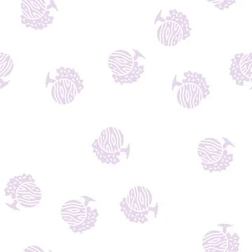 Mango wood glyph seamless pattern Illustrazione stock