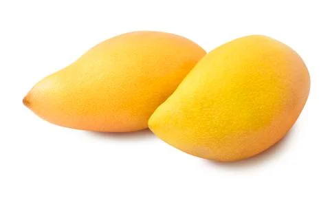 Mangos on white background Foto stock