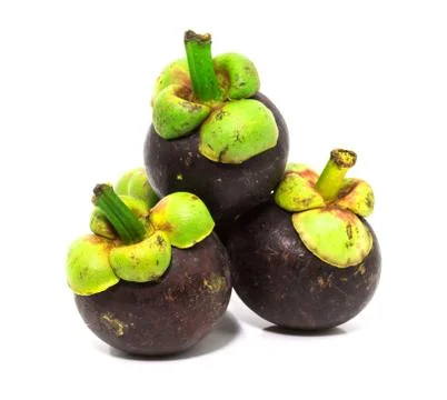 Mangosteen fruit Stock Photos