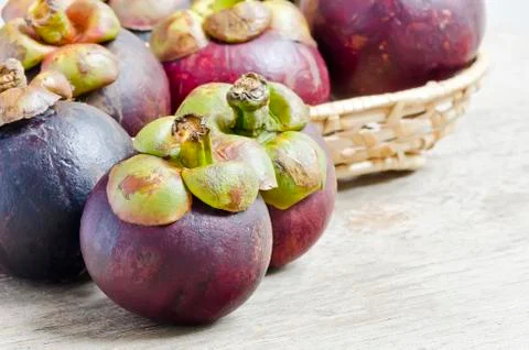 Mangosteen Stock Photos