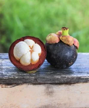 Mangosteens Stock Photos