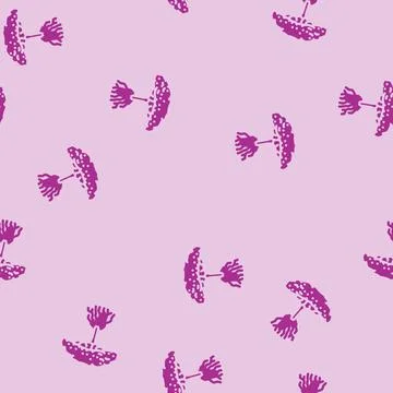 Mangrove tree glyph vector seamless pattern Stock Illustration