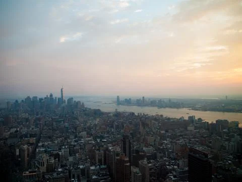 Manhattan From Above Stock Photos