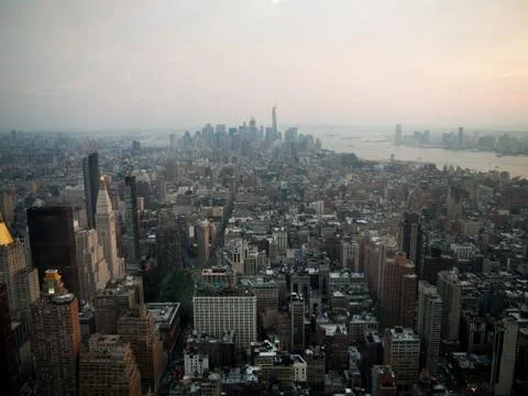 Manhattan From Above Stock Photos