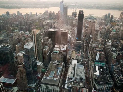 Manhattan From Above Stock Photos