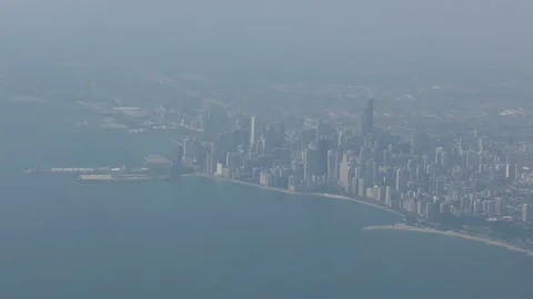 Manhattan aerial view Stock Footage 139888318