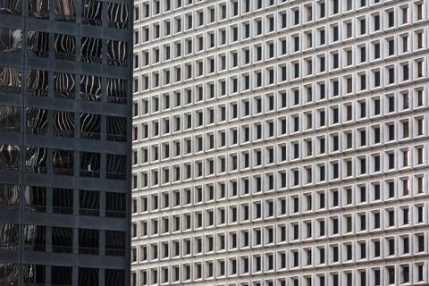 Manhattan architecture Stock Photos