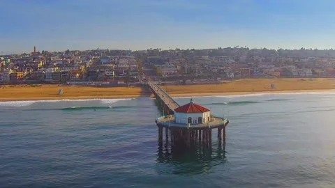 Manhattan Beach Video stock 208869615