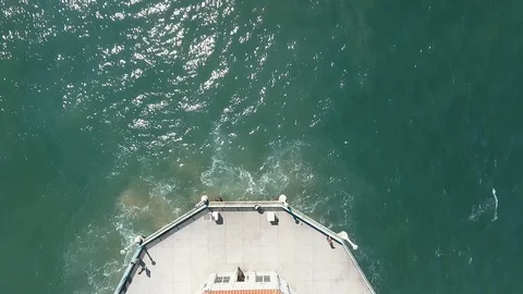 Manhattan Beach - Move Back &amp; Pan Up of Pier Stock-Footage 93599980